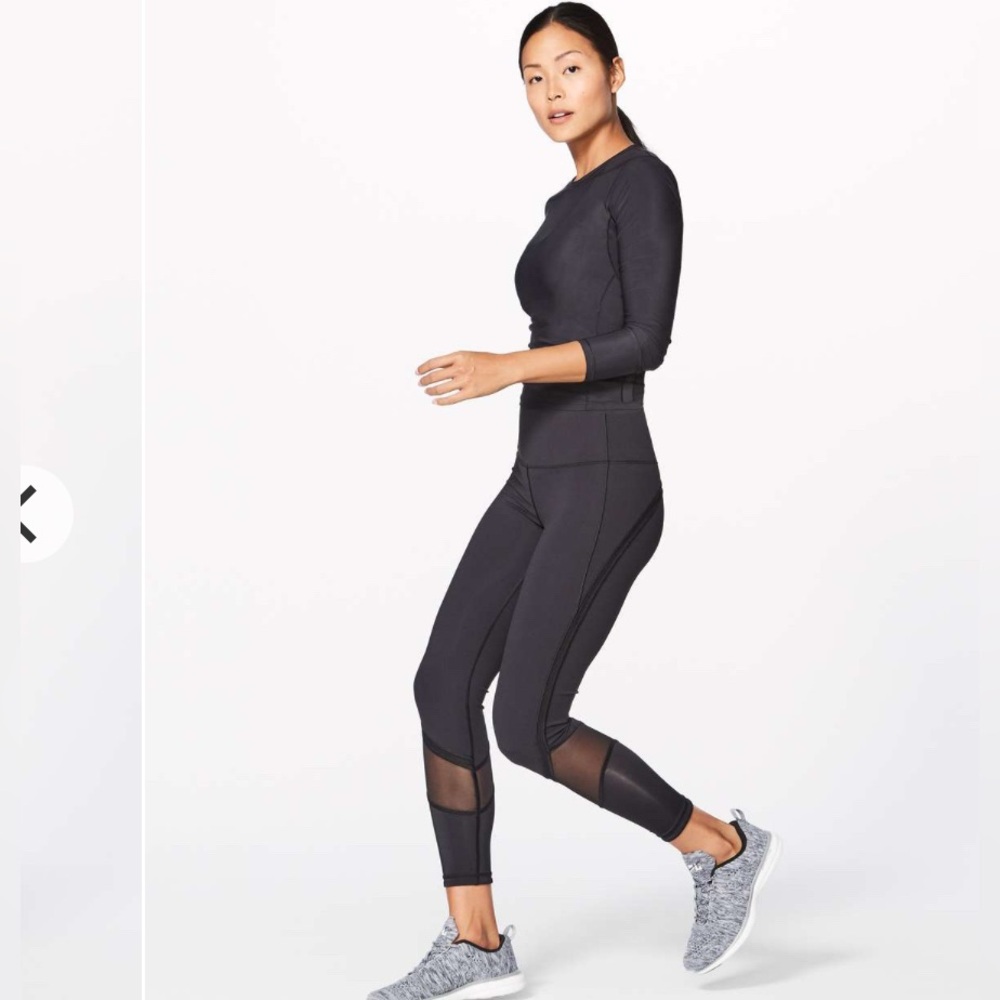 Lululemon Fresh In Mesh Tight